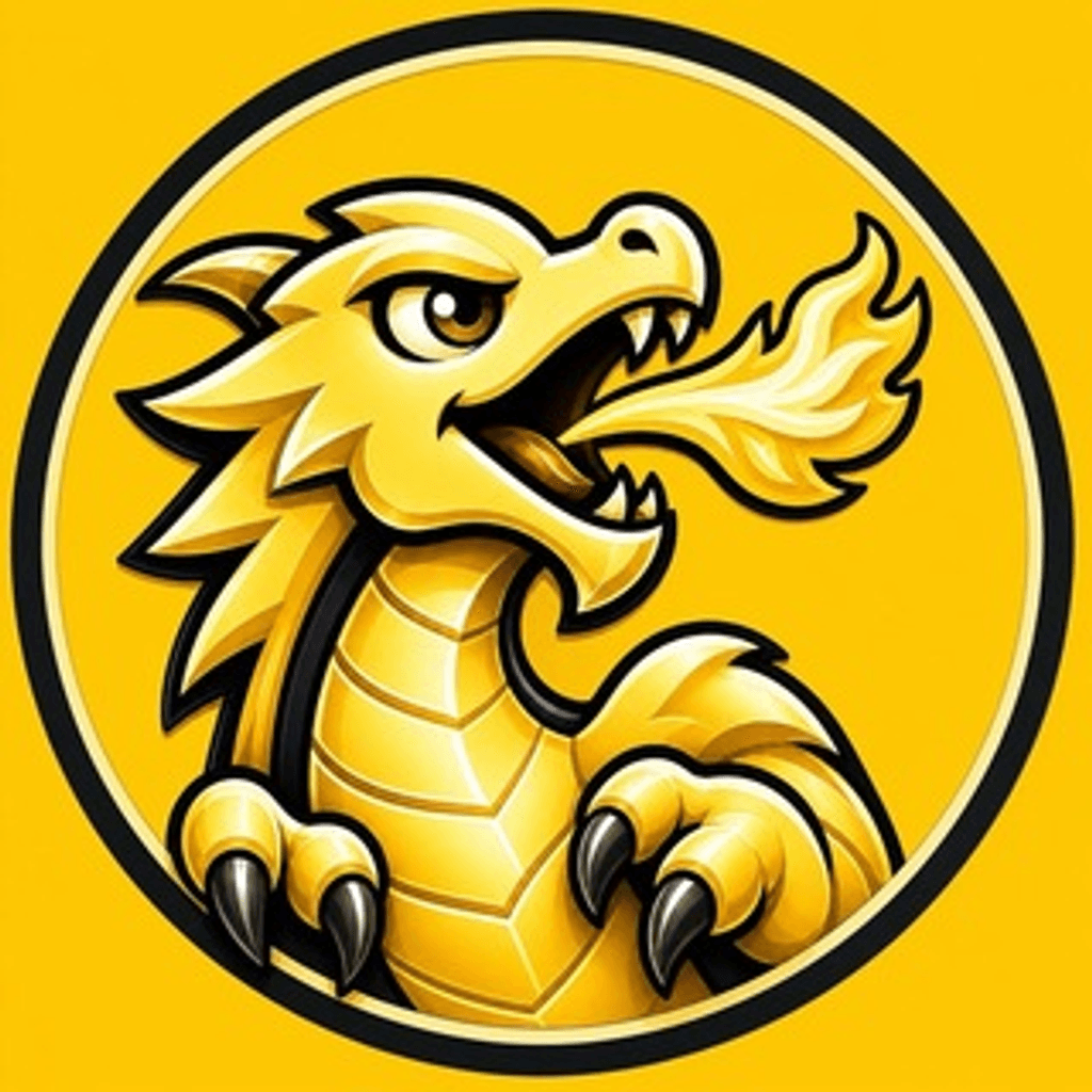 EvoMyPet gold dragon
